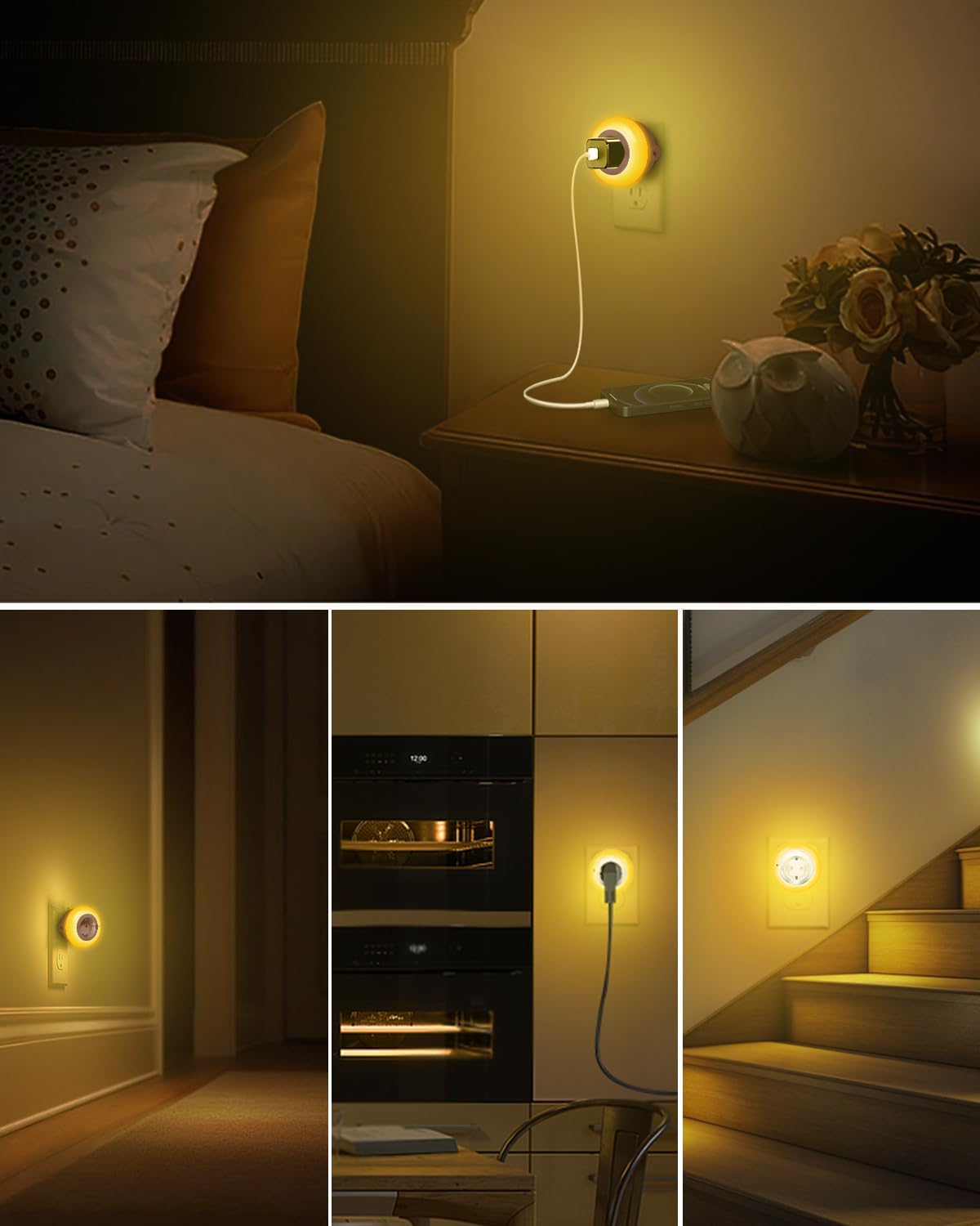 Thumbnail 6 de Bowfar Nachtlicht Steckdose 2700K