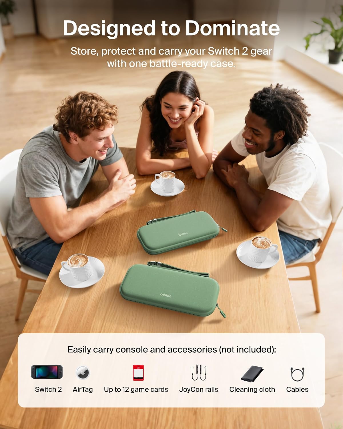 Thumbnail 3 de Belkin Switch 2 travel case with AirTag