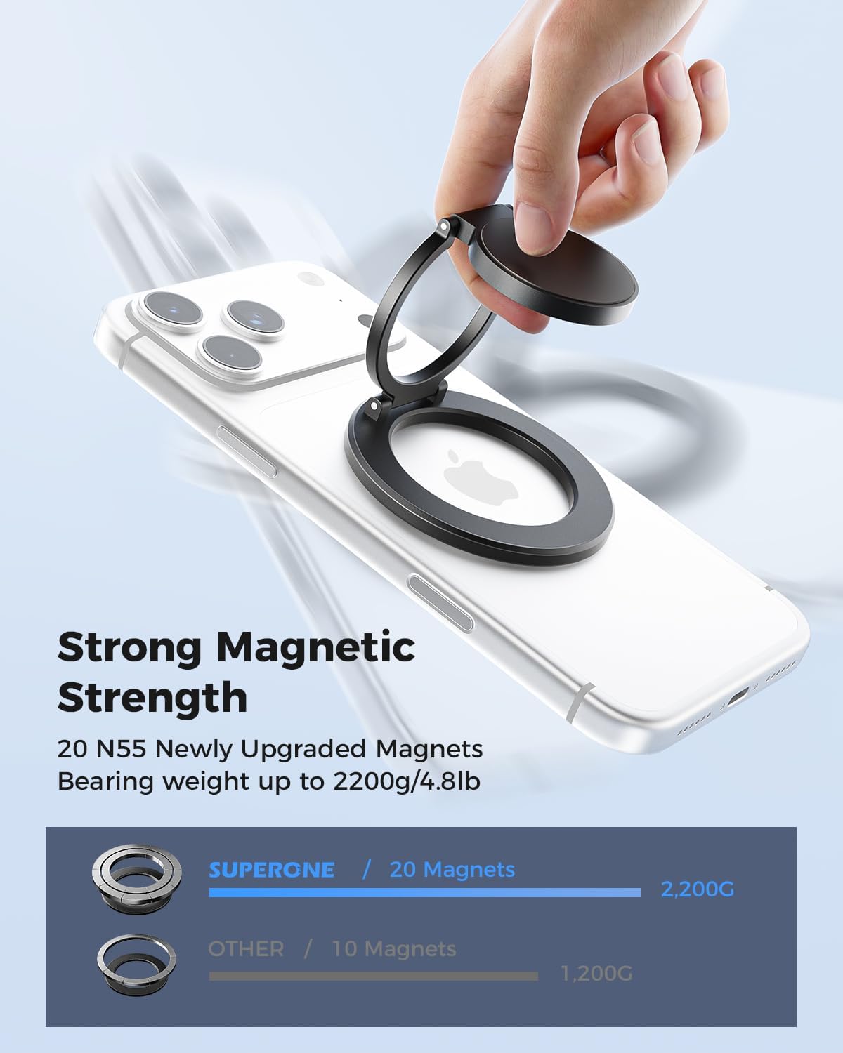 Thumbnail 5 de SUPERONE Magnetic Ring Holder 4.8 lb