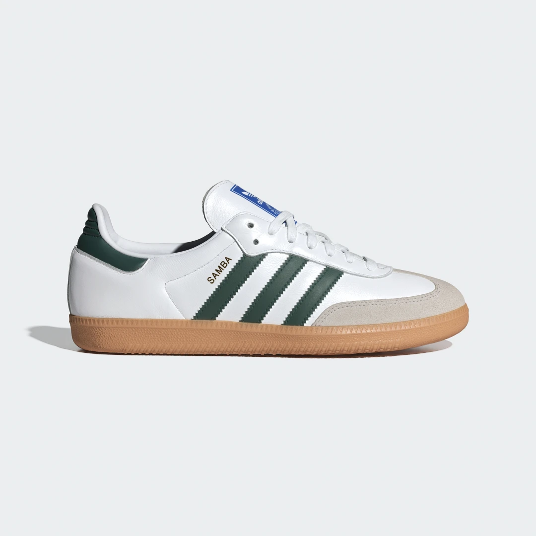 Detalle de Zapatilla Samba OG de Adidas — estilo clásico en color Blanco para uso diario