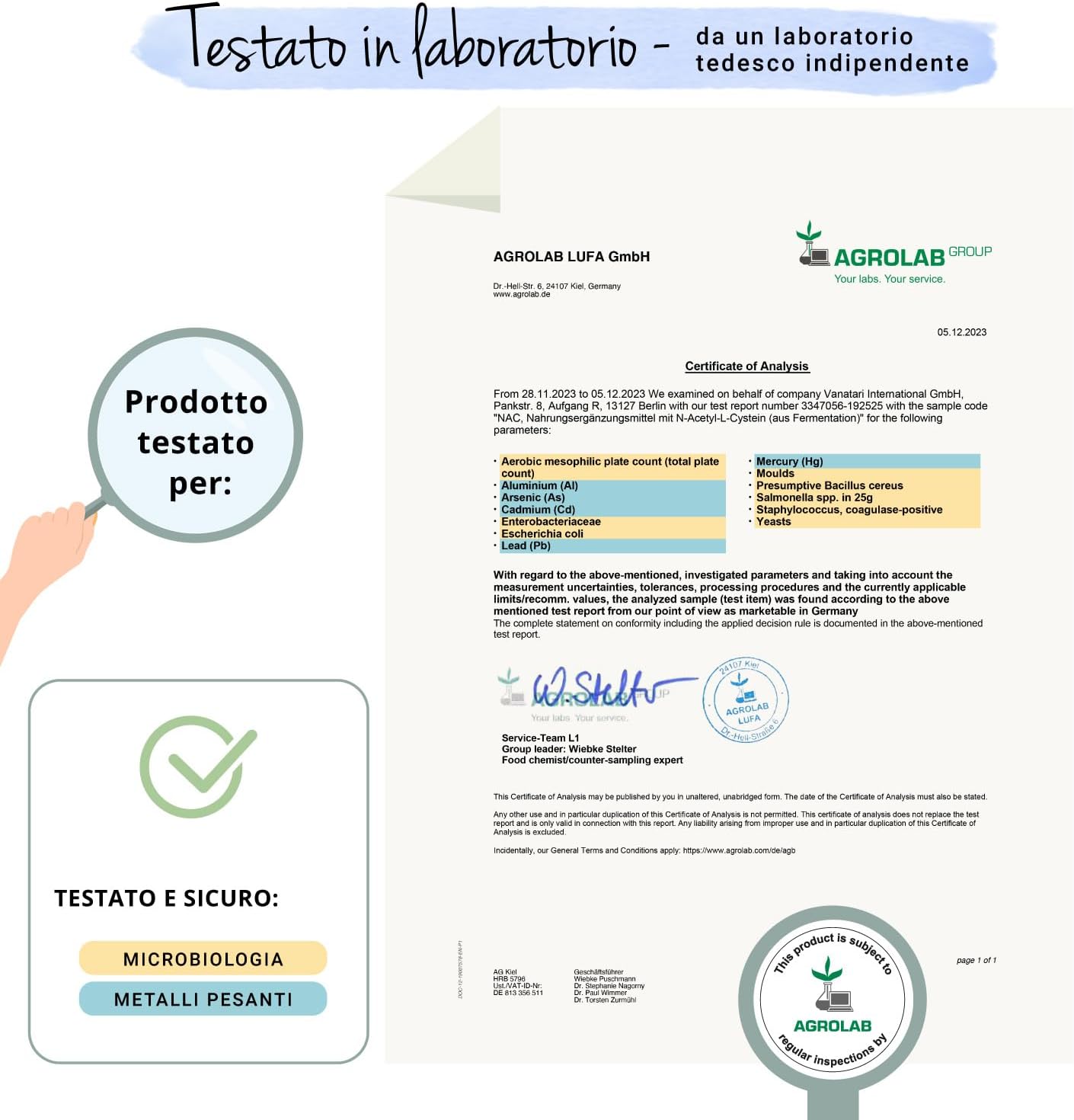 Thumbnail 5 de Vegavero NAC N‑Acetil‑Cisteina 600 mg, 180 capsule 💊