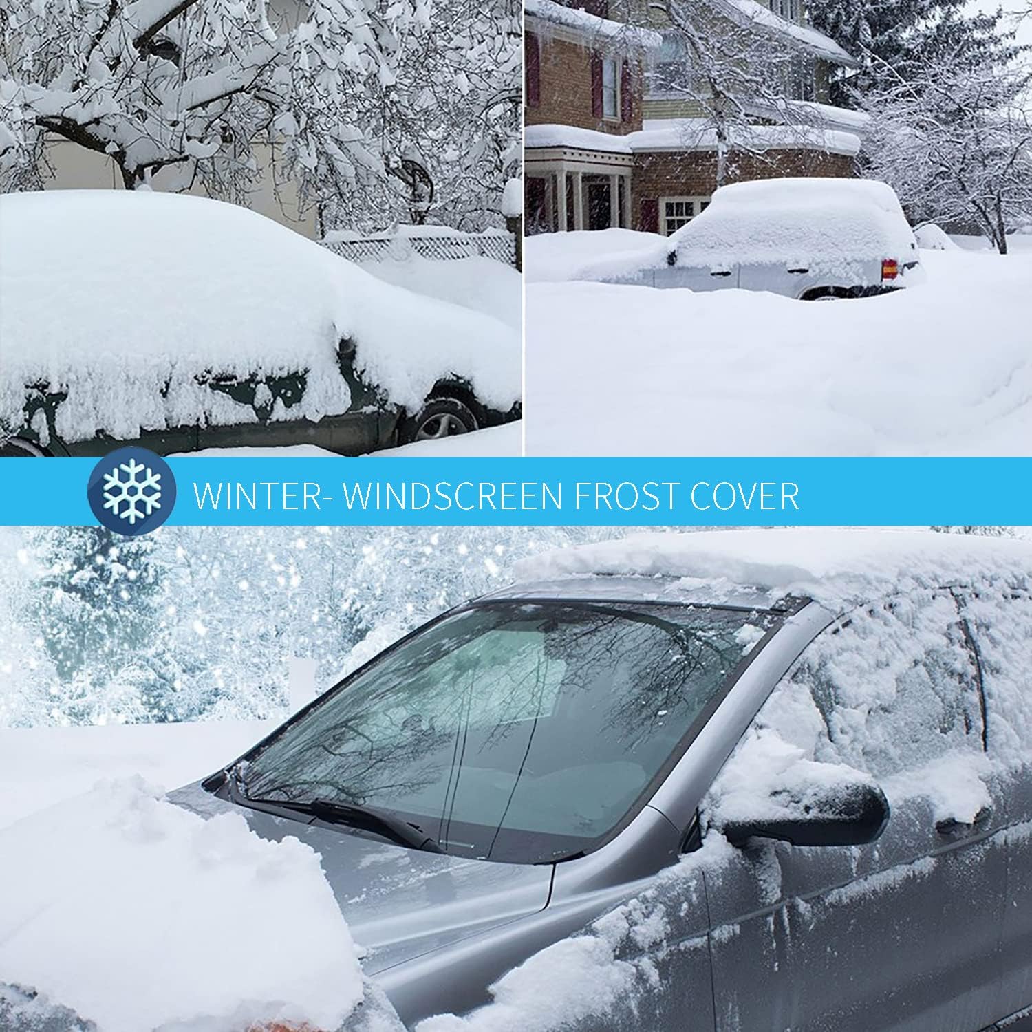 Detalle de SNMIX Windshield Cover 1‑piece windscreen protector