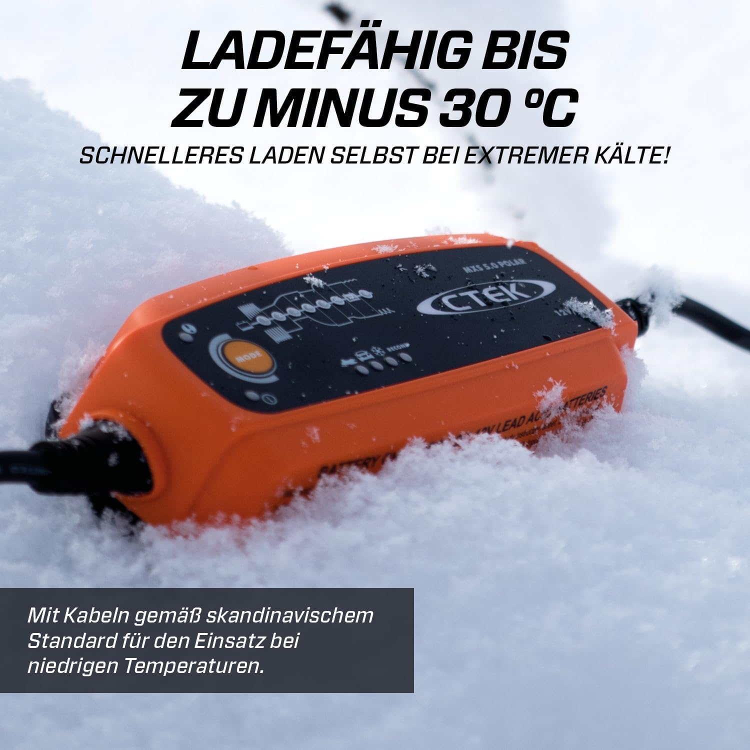 Detalle de CTEK 5.0 Polar 12V Batterieladegerät 🔌