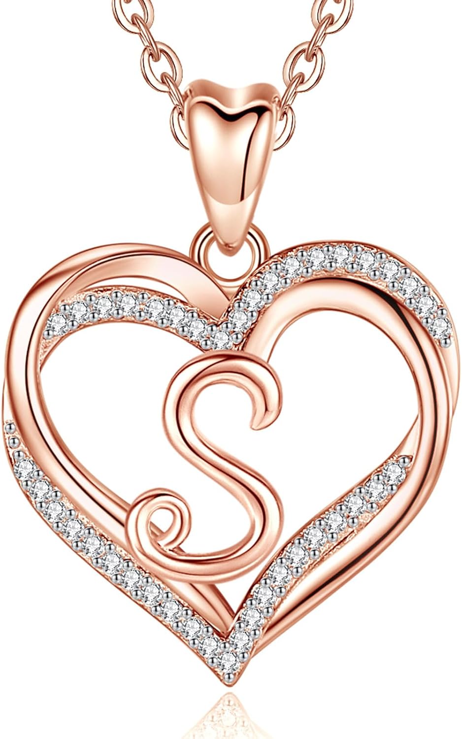 Detalle de INFUSEU Collana Ciondolo Lettera 20" 💍