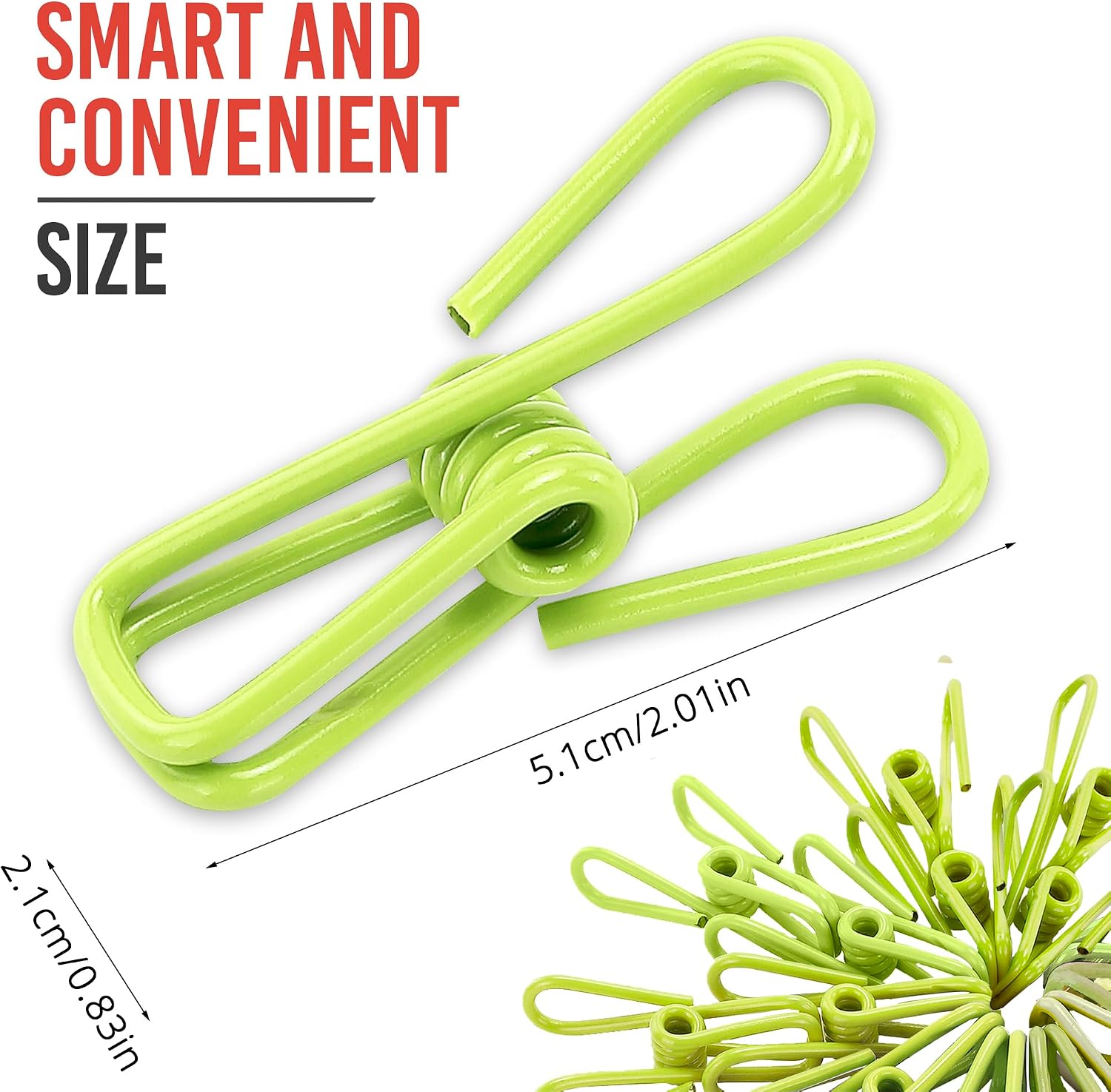 Detalle 2 de Riveda Bag Clips 2-Inch
