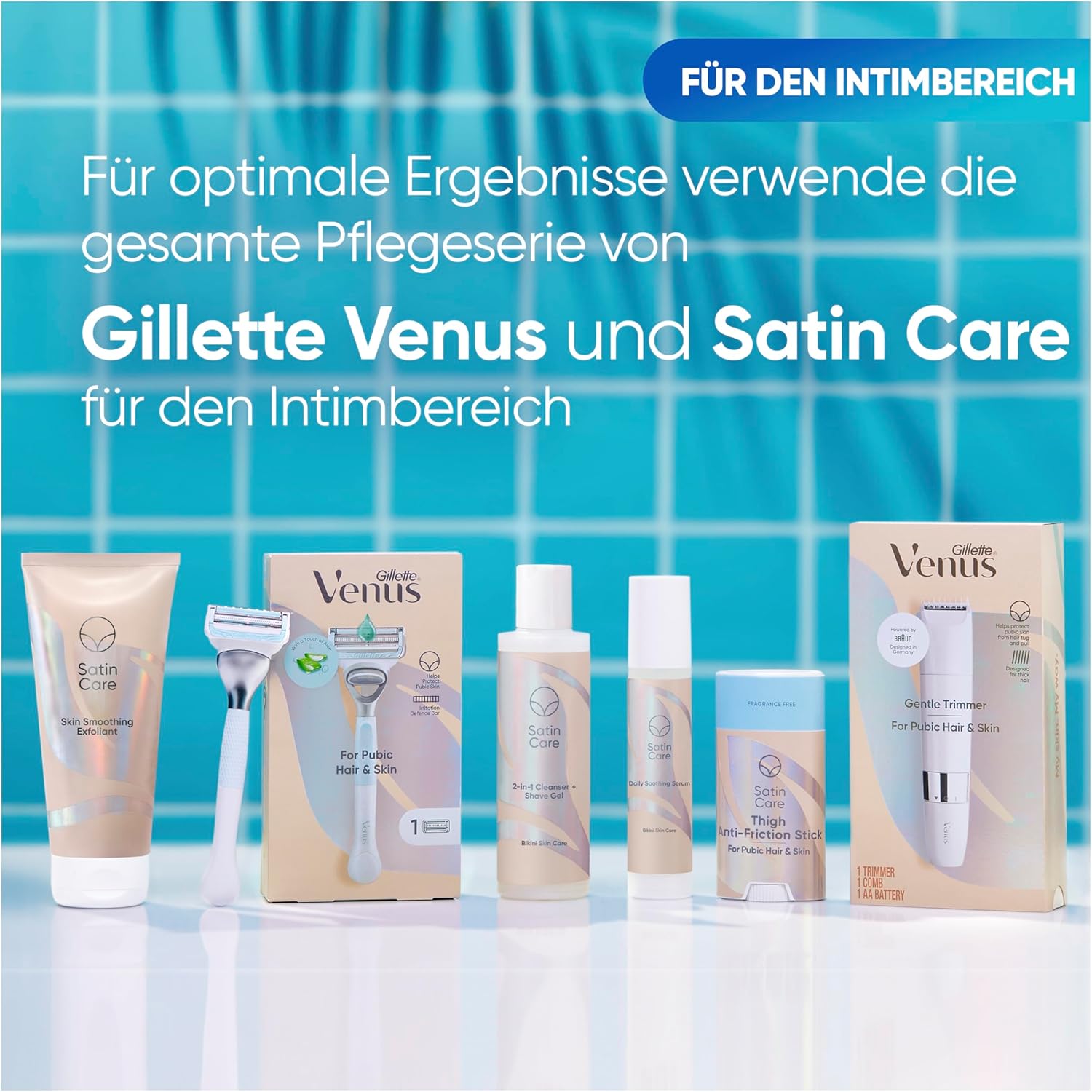 Thumbnail 5 de Gillette Venus Rasierer Damen Intimbereich