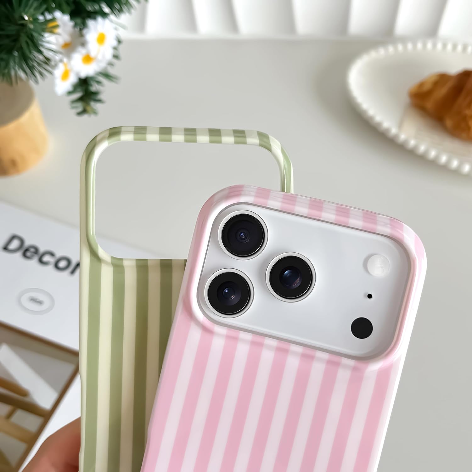 Thumbnail 2 de Yeddabox iPhone 17 Pro Striped Slim Case