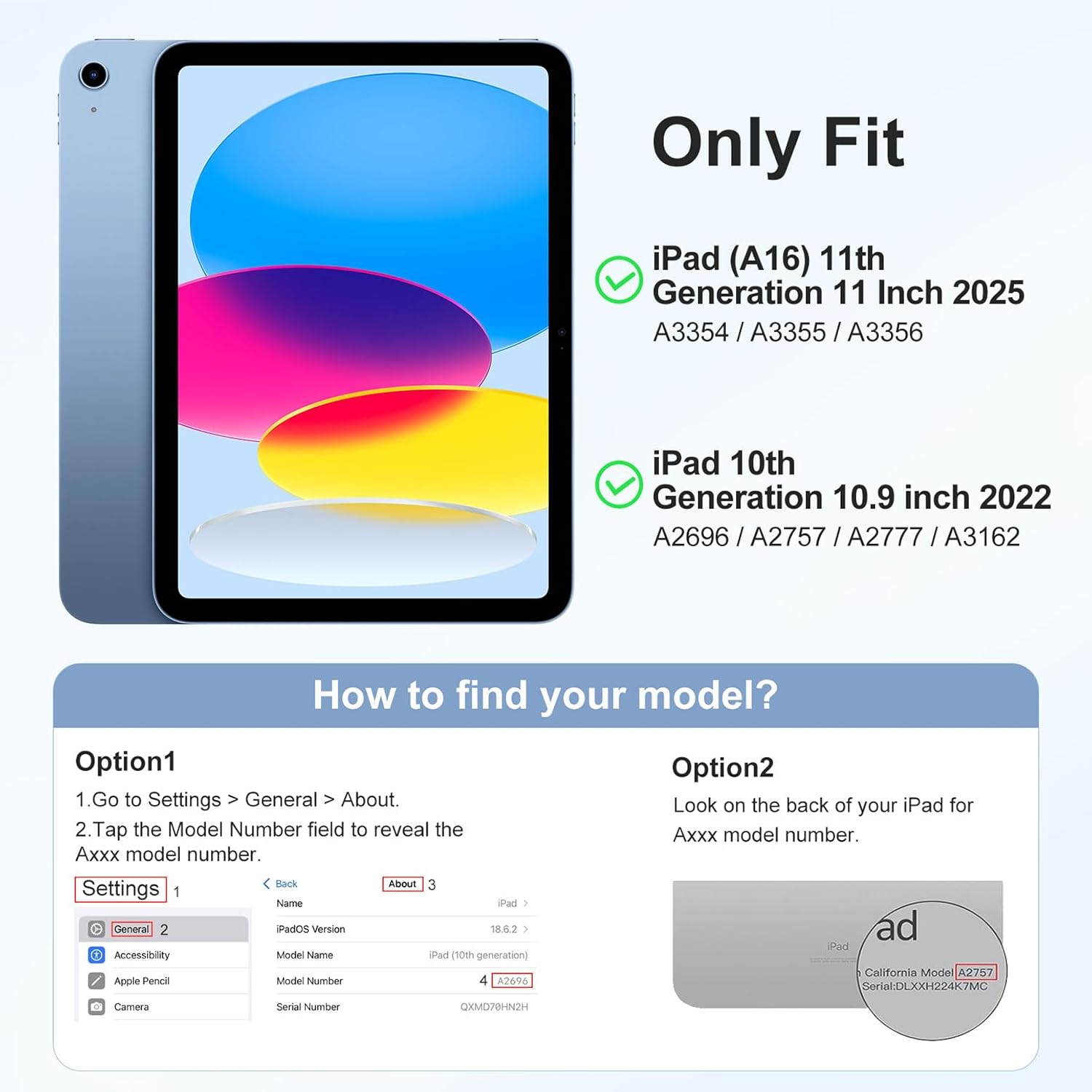 Detalle 2 de drivego Case with Screen Protector for iPad A16 11in