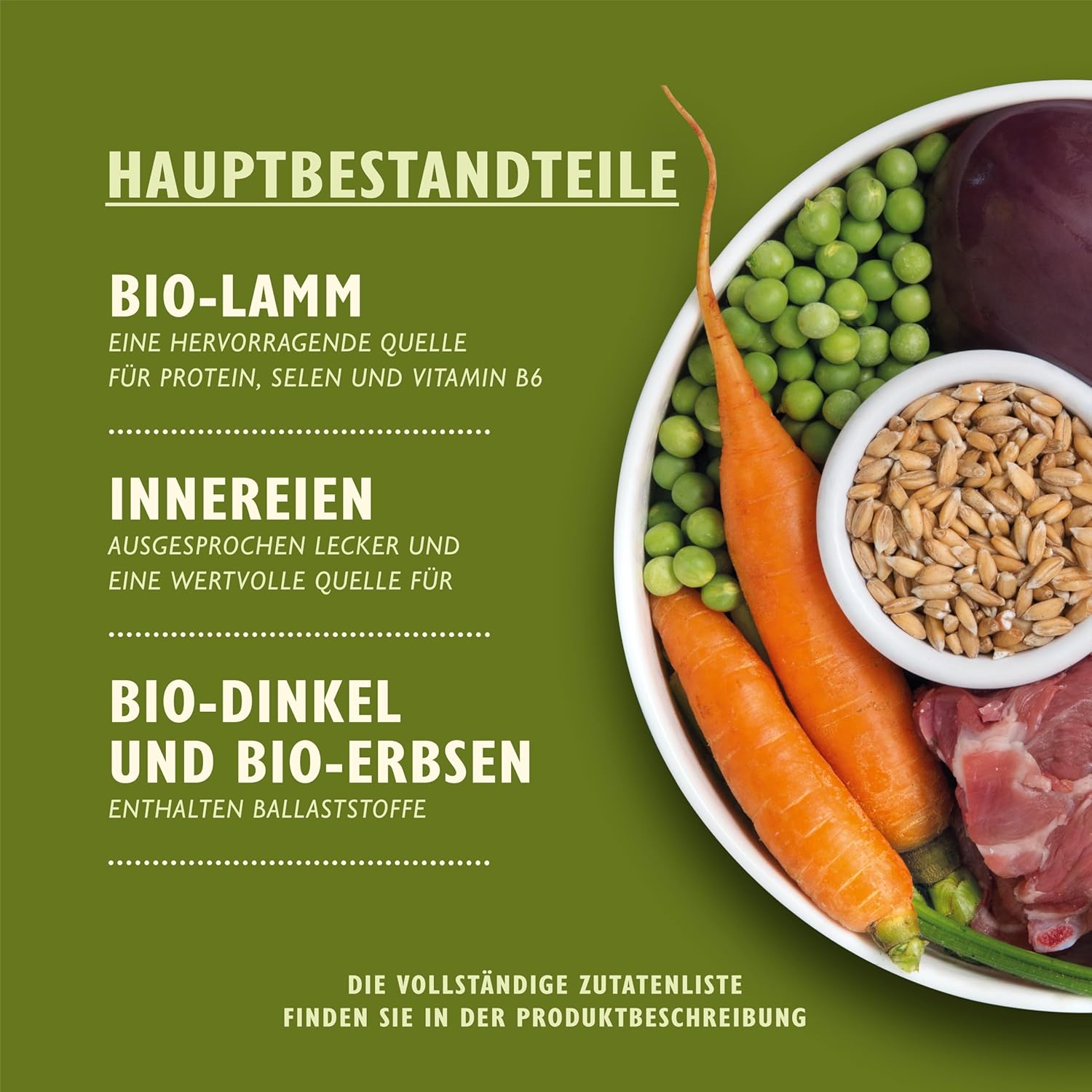 Detalle 2 de Lily's Kitchen Bio-Lamm Hundefutter 11×150g