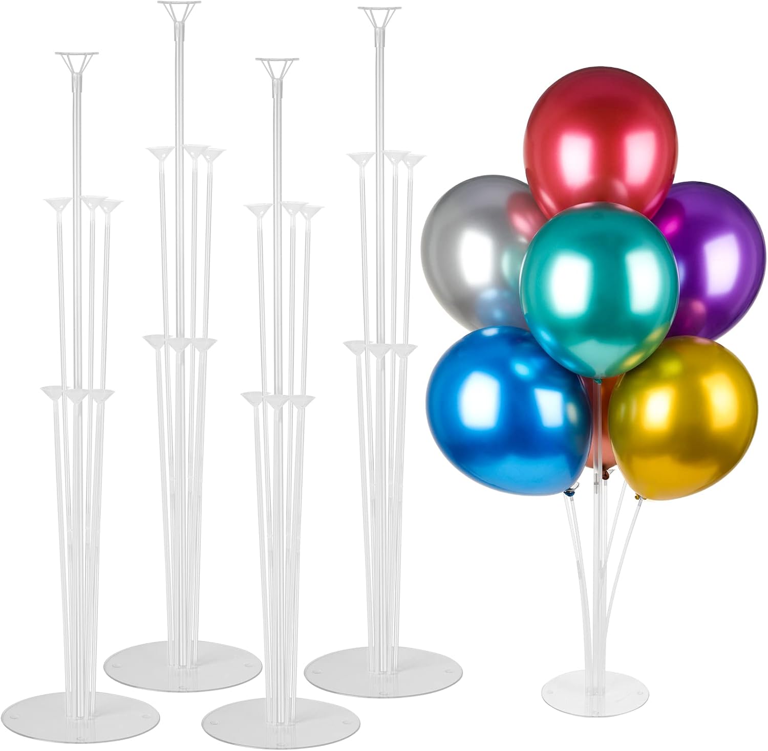 Detalle de Voircoloria Balloon Stand Kit 4 Sets ๐