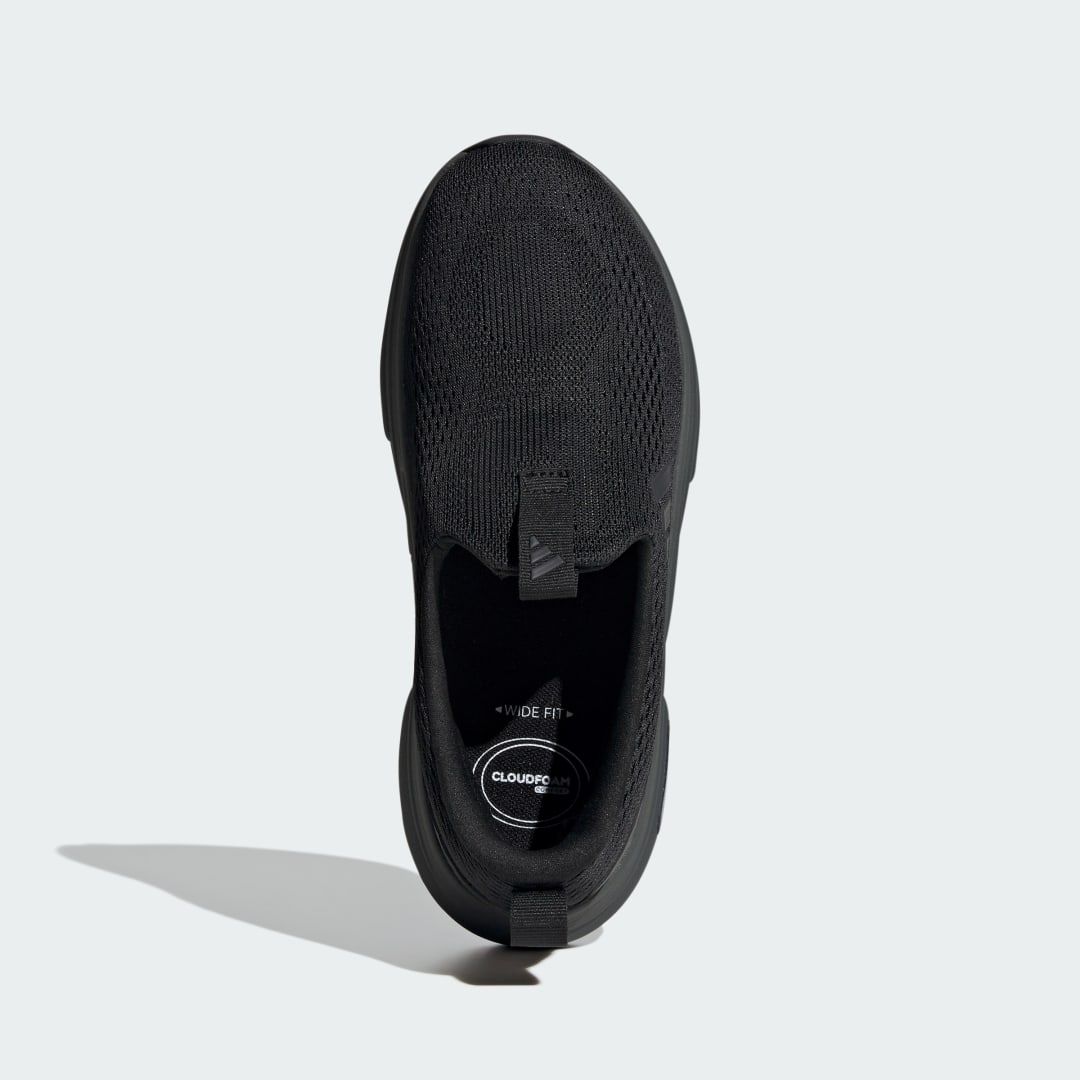 Detalle de Zapatilla Cloudfoam Cuxxion Lounge de Adidas: comodidad para uso diario en color negro
