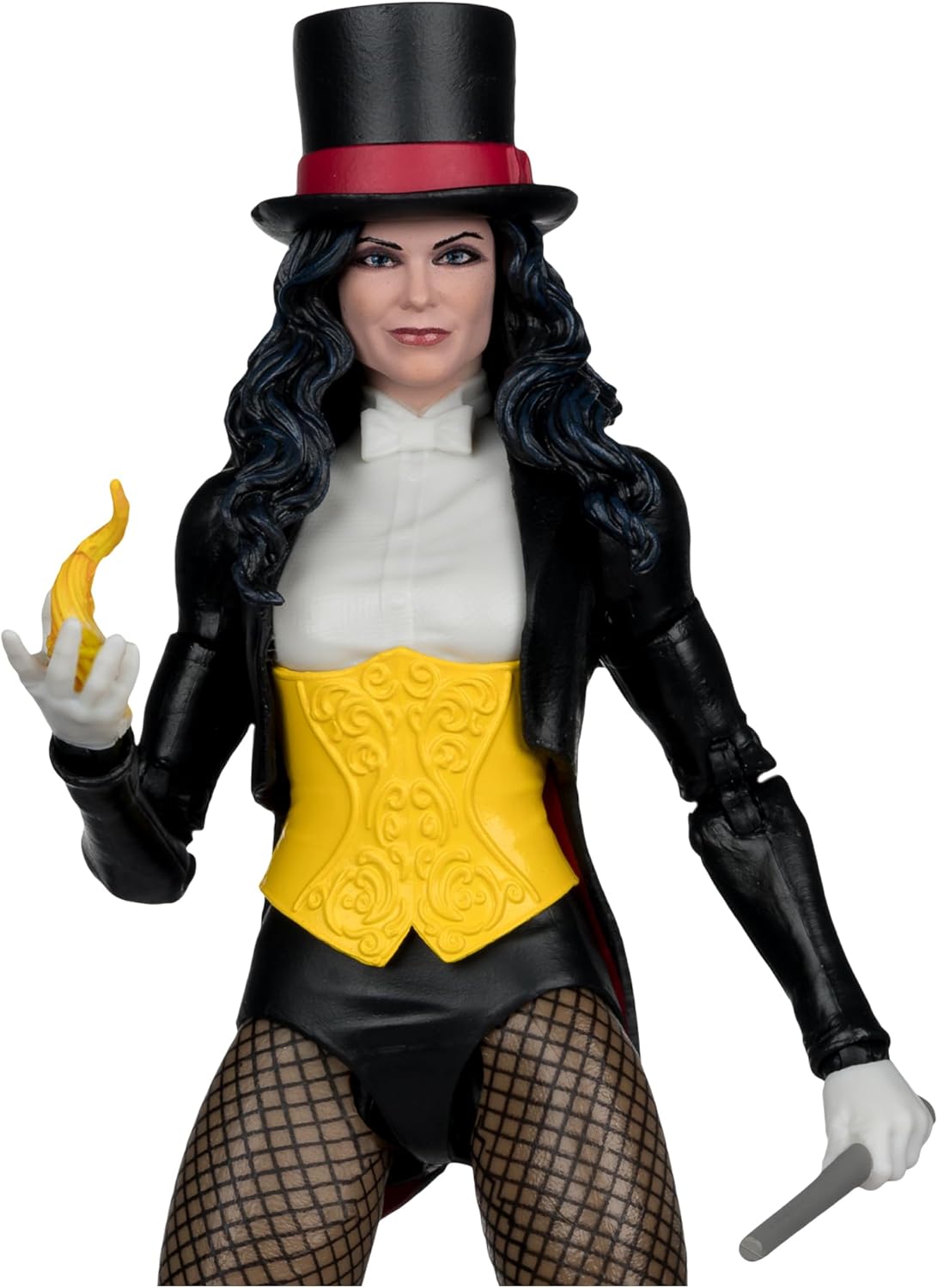 Thumbnail 4 de McFarlane DC Multiverse Zatanna (DC Classic) – Action figure da 17,8 cm Collector Edition #53 con Detective Chimp