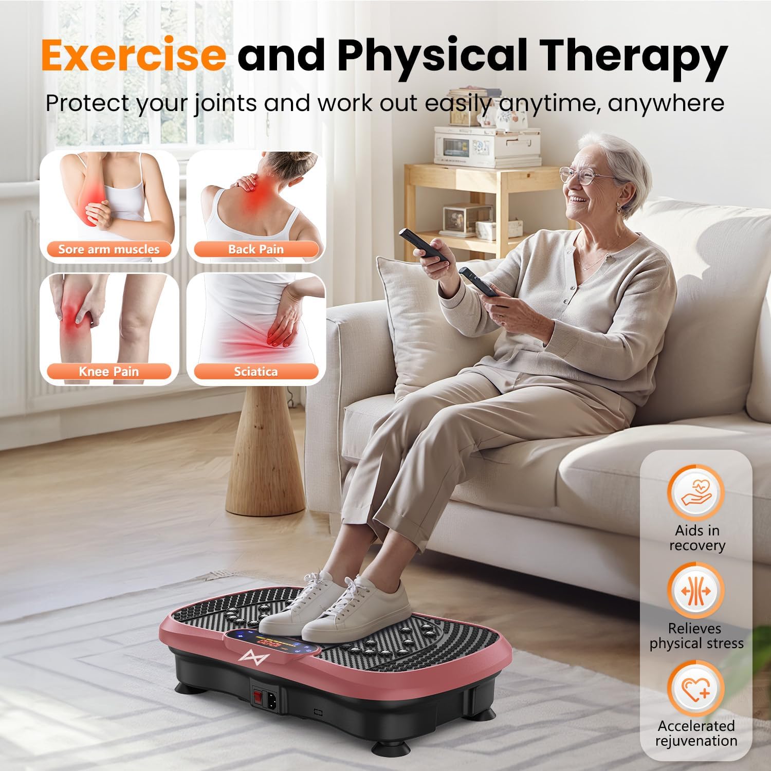 Thumbnail 2 de AXV Vibration Plate 120-Speed Full Body Shaker