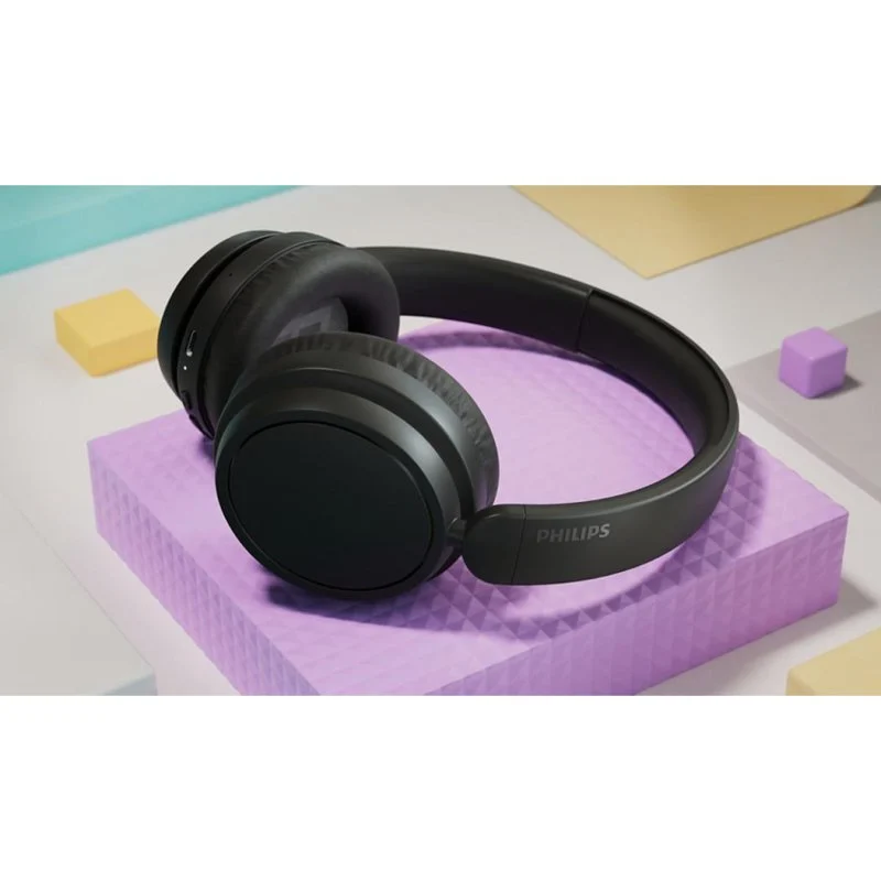 Detalle 2 de Auriculares Philips 5000 series TAH5209BK/97 — Bluetooth, 65 h de autonomía y sonido profesional