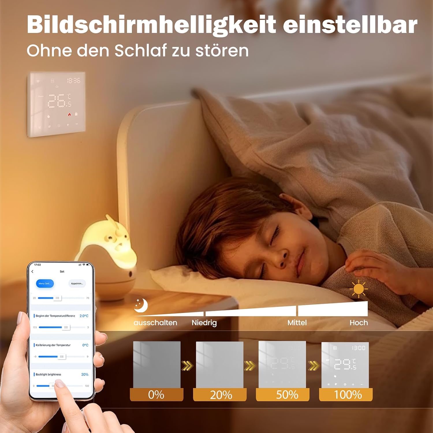 Thumbnail 4 de AVATTO Thermostat für Wasser Fußbodenheizung