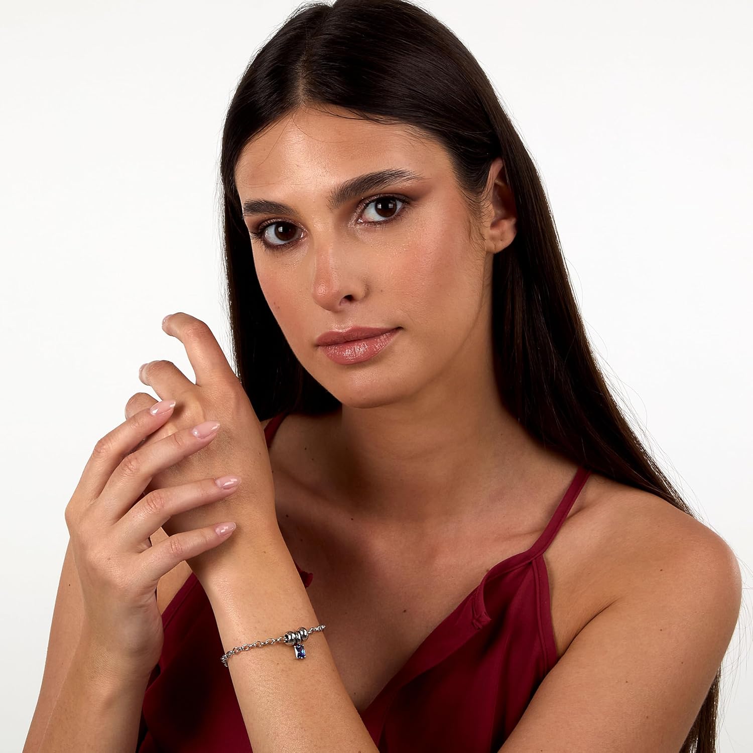 Thumbnail 3 de Morellato Bracciale Acciaio Zirconi Viola DROPS SCZ1370