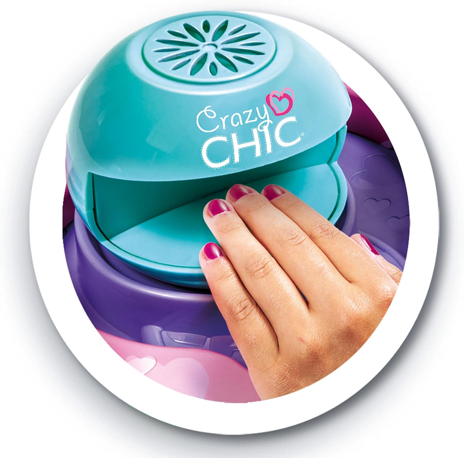 Thumbnail 5 de Clementoni Crazy Chic – Kit Nail Art pour enfants 6 ans et + avec séchoir d’ongles