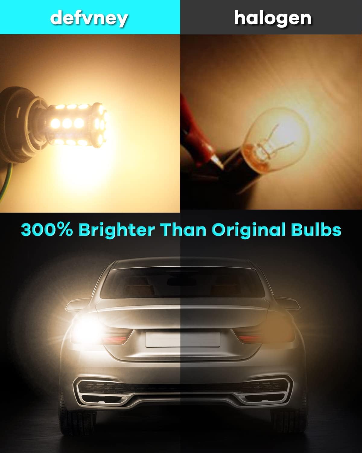 Thumbnail 4 de DEFVNSY 1156 LED RV Bulb 3000K Warm White (BA15S) – 12V replacement for RV & camper lights, 10-pack