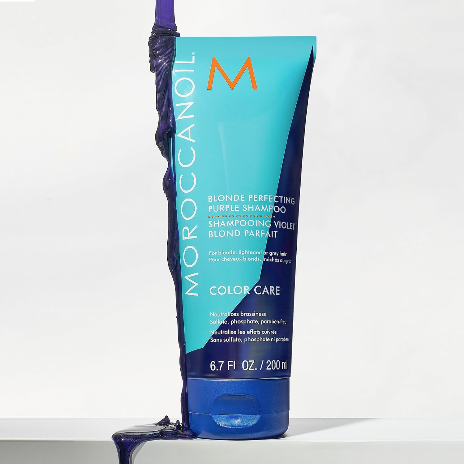Detalle de Moroccanoil Shampoing Violet Perfecteur Blonde