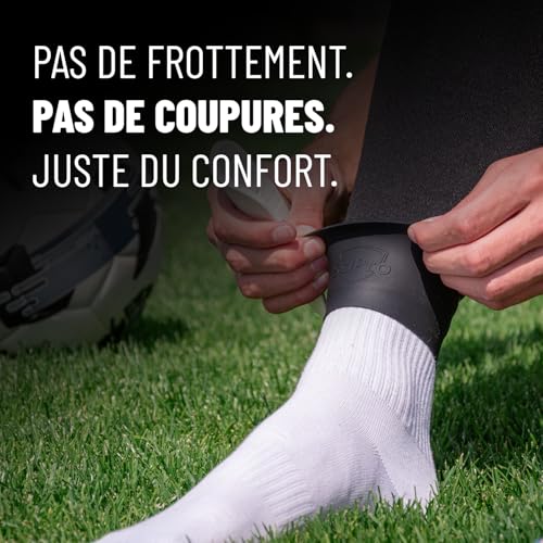 Detalle de SoPro Maintien Protege Tibia de Football – Bande de maintien pour chaussettes