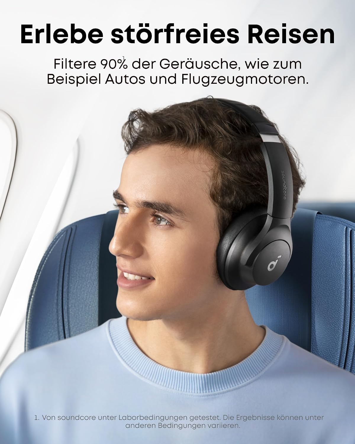 Thumbnail 1 de soundcore by Anker Q20i kabelloser Bluetooth Over-Ear-Kopfhörer