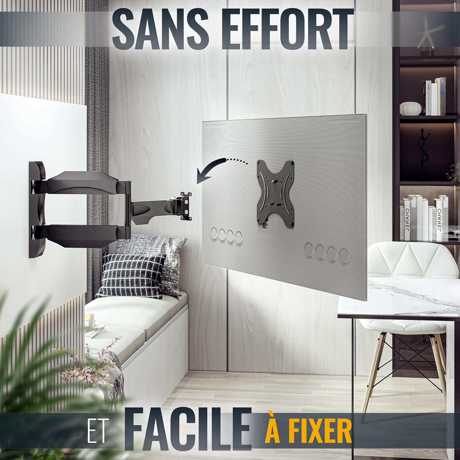 Thumbnail 1 de RICOO S0822 Support TV 29-47"