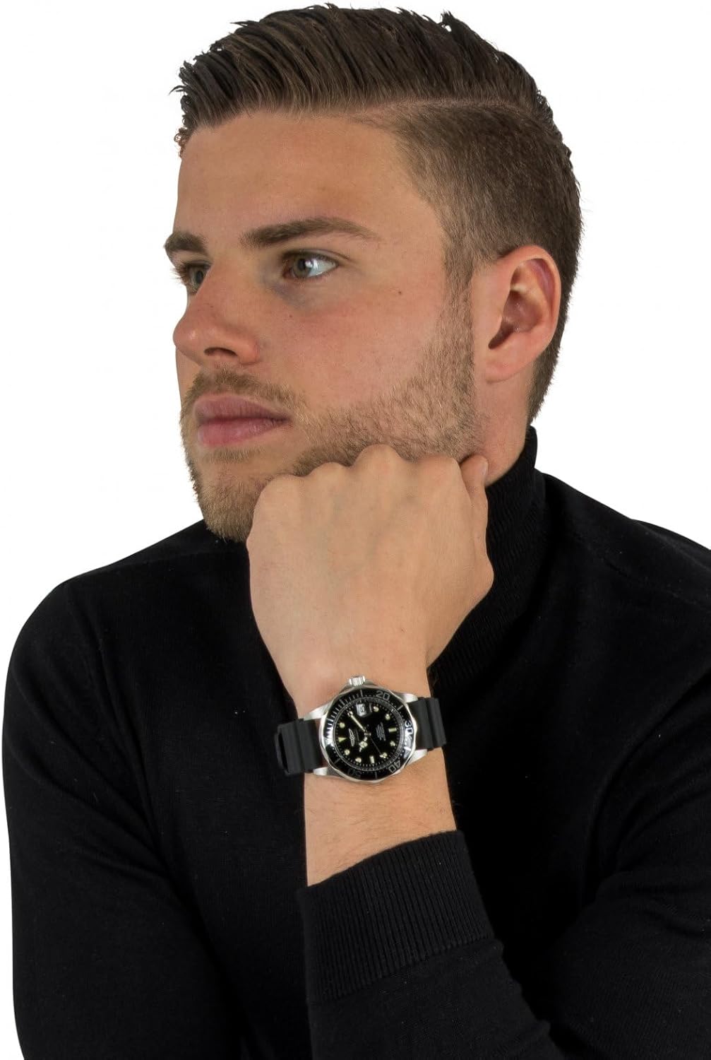 Thumbnail 1 de Invicta Pro Diver Edelstahl Herren Automatikuhr 40 mm (Modell 9110)