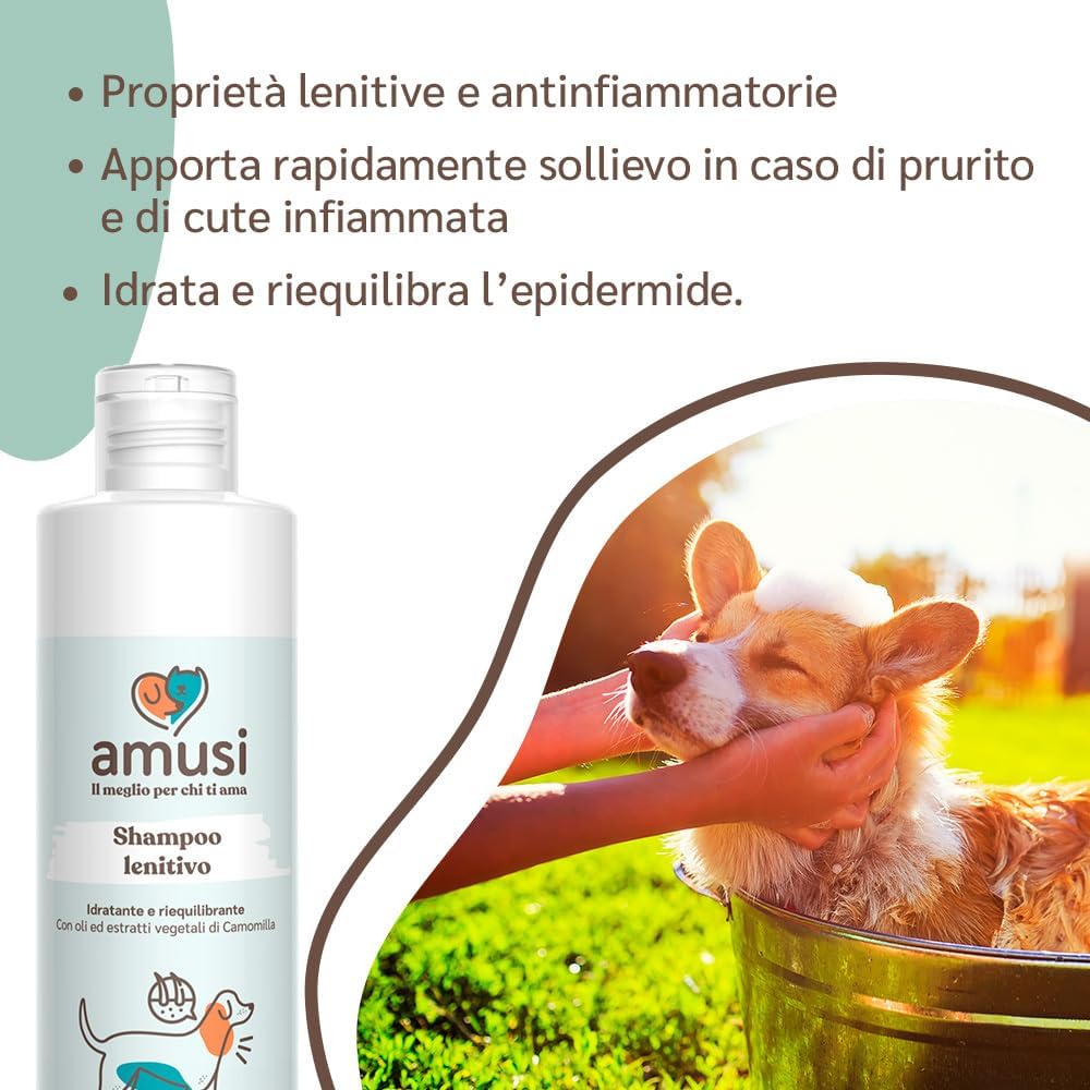 Thumbnail 2 de amusi Shampoo per Cani con Dermatite 250 ml: effetto calmante per cute sensibile