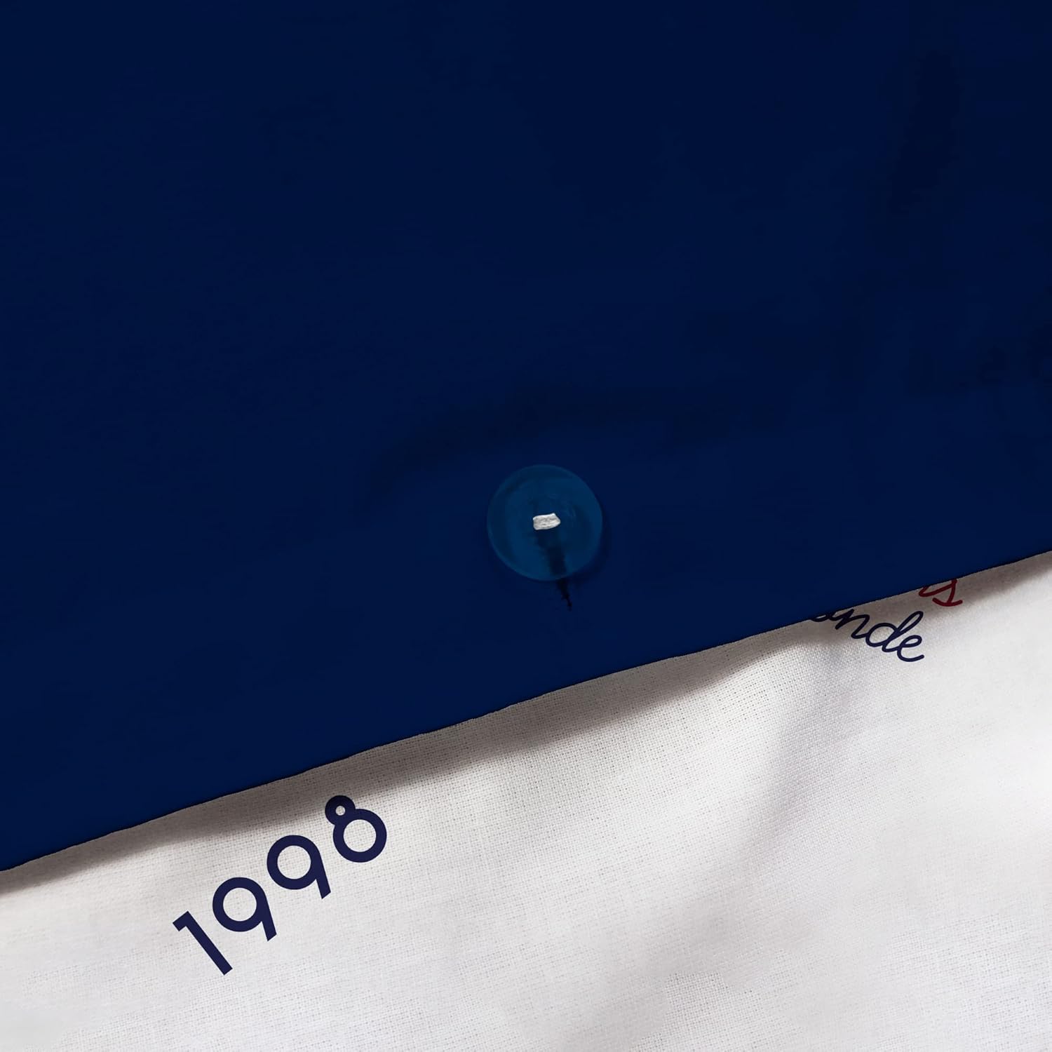 Thumbnail 3 de Parure de lit imprimée CTI FFF Challenge en coton 240x220 cm + 2 taies 63x63 cm