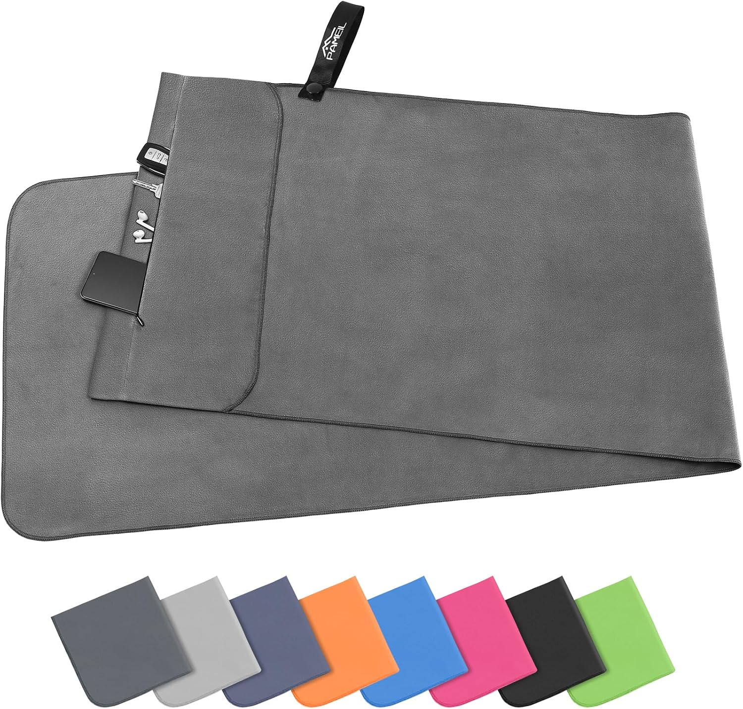 Detalle de Pameil Fitnesshandtuch 120Ă50 cm đ§