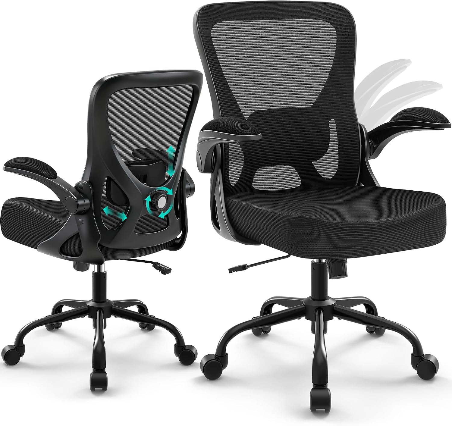 AreShark Office Chair Ergonomic Mesh 300 lb capacity