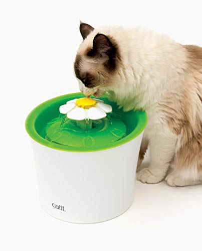 Thumbnail 1 de Catit Fontaine à fleurs originale avec fenêtre de niveau d'eau, 3 litres