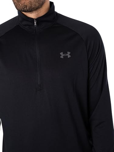 Detalle de Under Armour Men Tech 2.0 Half Zip—Lightweight, Breathable Warm-Up Top