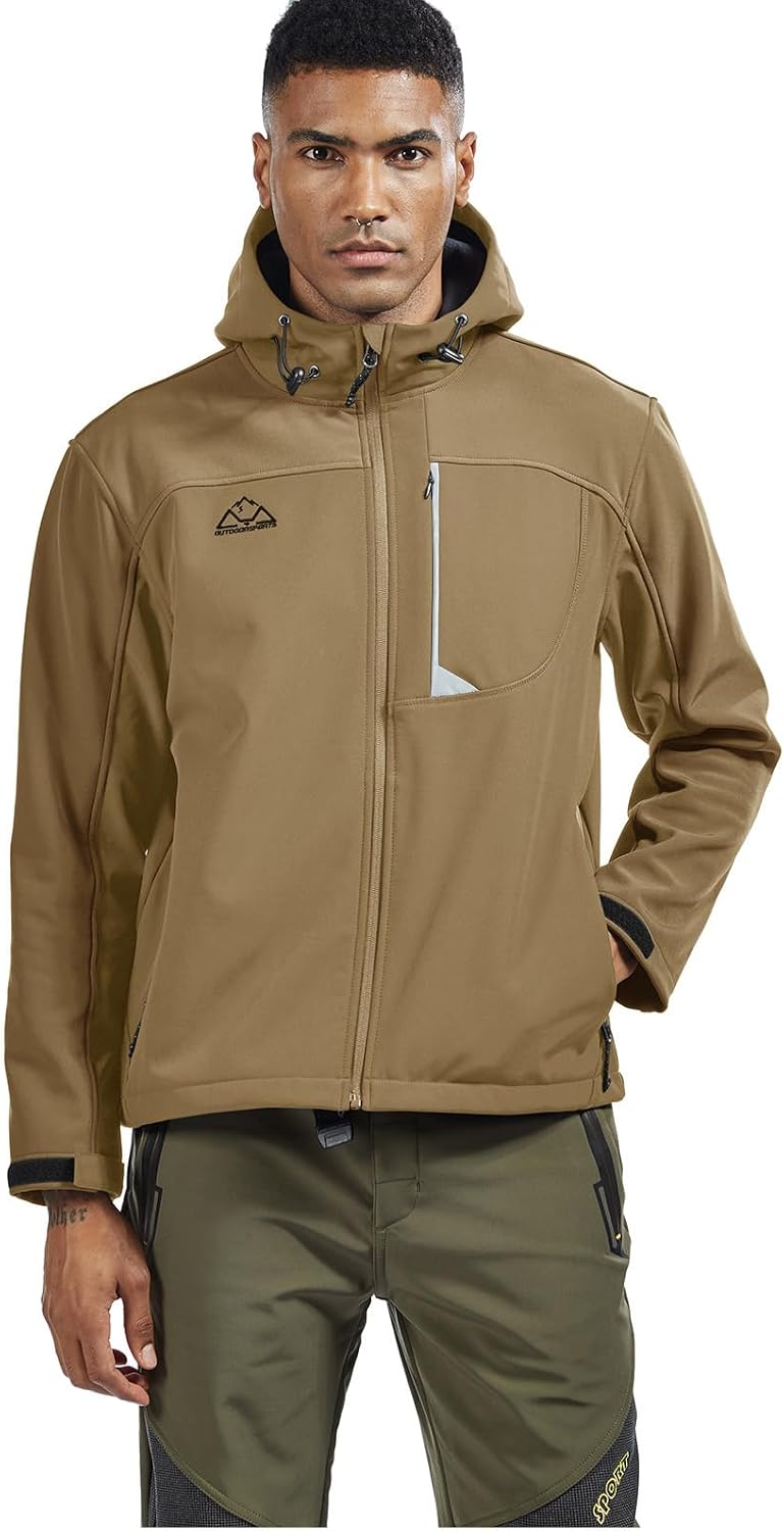 Detalle 2 de Rdruko Softshelljacke Herren Wasserdicht