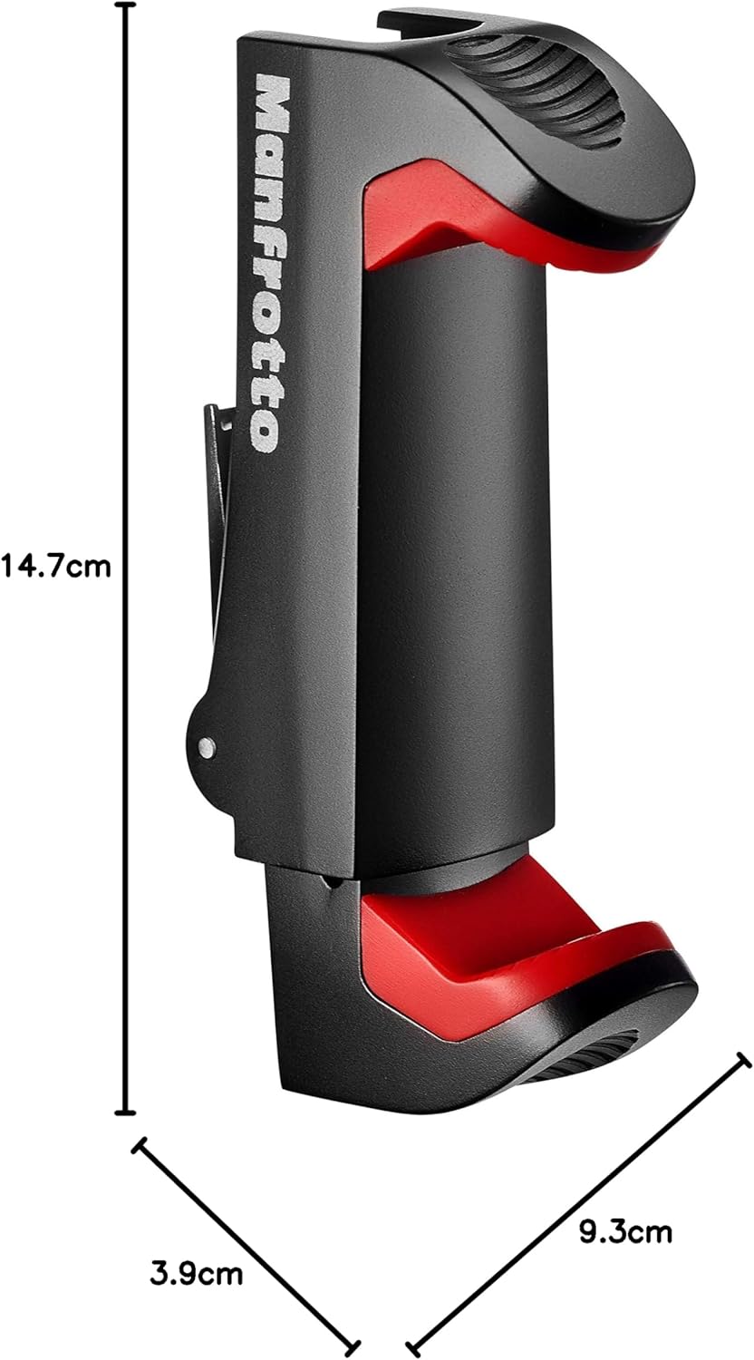 Thumbnail 1 de Support smartphone universel Manfrotto MCPIXI Pro : fixation pour mini trépied de table (noir)