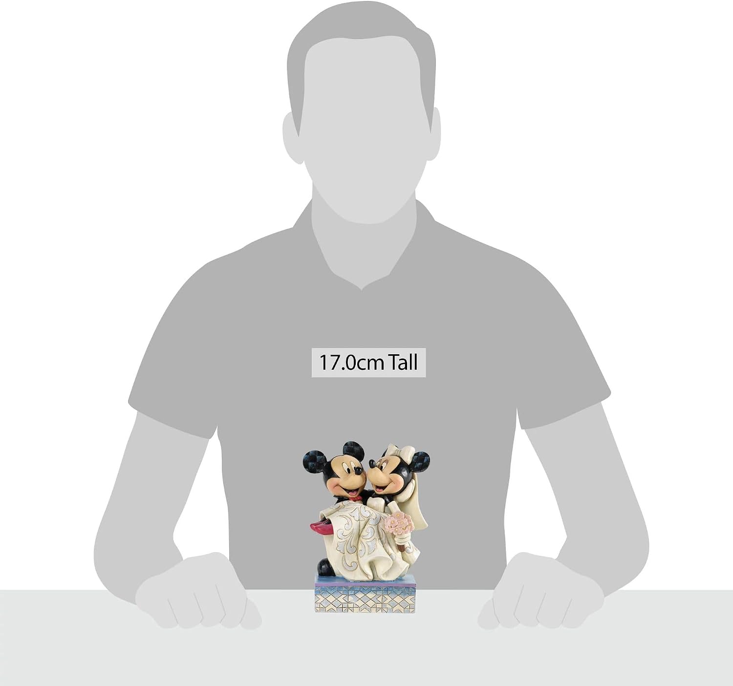 Thumbnail 2 de Enesco 4033282 Félicitations Mickey et Minnie 17 cm
