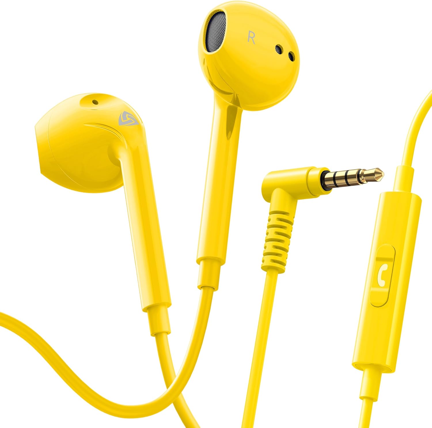 Detalle de Ludos Zenith Wired Earbuds in-Ear Headphones with 2-Year Warranty