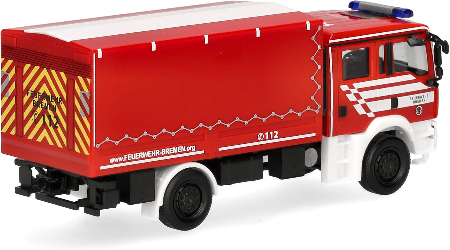 Thumbnail 1 de Herpa MAN TGA M – model ciężarówki dekontaminacyjnej Feuerwehr Bremen, 1:87