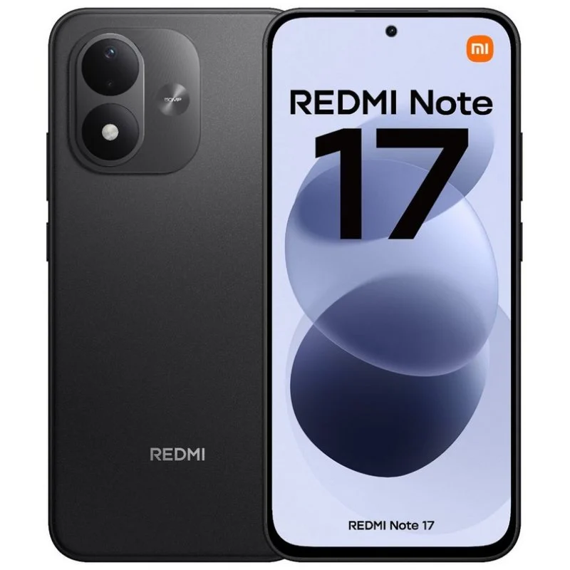 Detalle de Xiaomi Redmi Note 17 4G 4GB/128GB, 6.99" negro: autonomía y multimedia para usuarios prácticos
