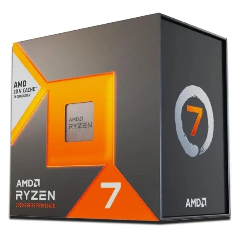 Detalle de AMD Ryzen 7 7800X3D - Procesador de Alto Rendimiento ⚙