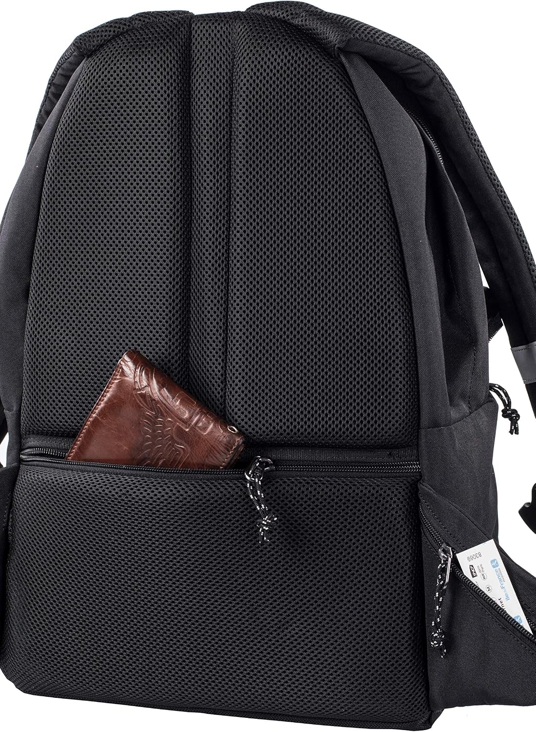 Detalle de L'Etudiant Sac à Dos Casual 1 Compartiment – 22,19 L, Noir, USB extérieur