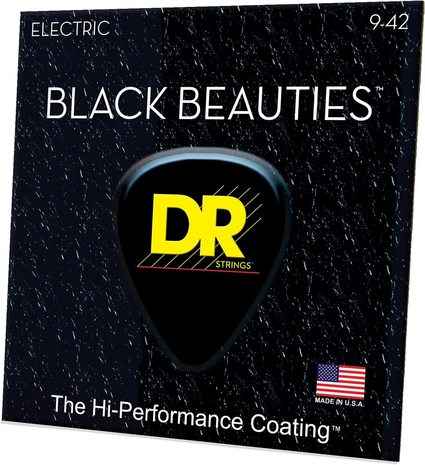 Thumbnail 2 de DR Strings Black Beauties – Jeu de cordes pour guitare électrique (Medium, 10-13-17-26-36-46)