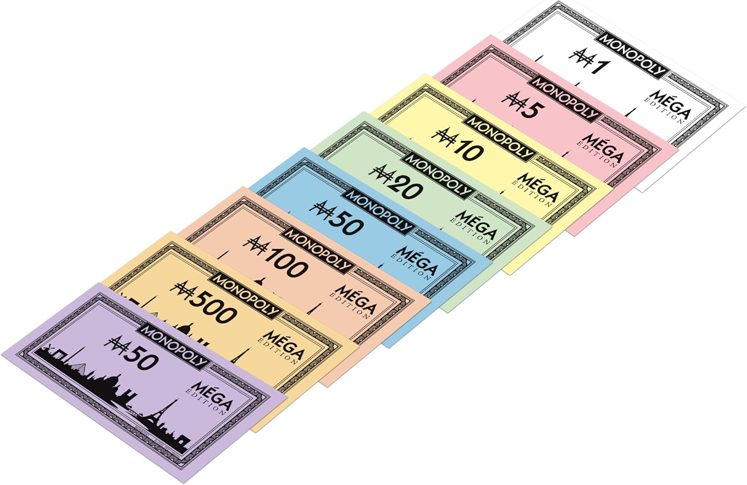 Thumbnail 5 de Winning Moves Monopoly – Edition Mega (französische Version) Gesellschaftsspiel ab 8 Jahren