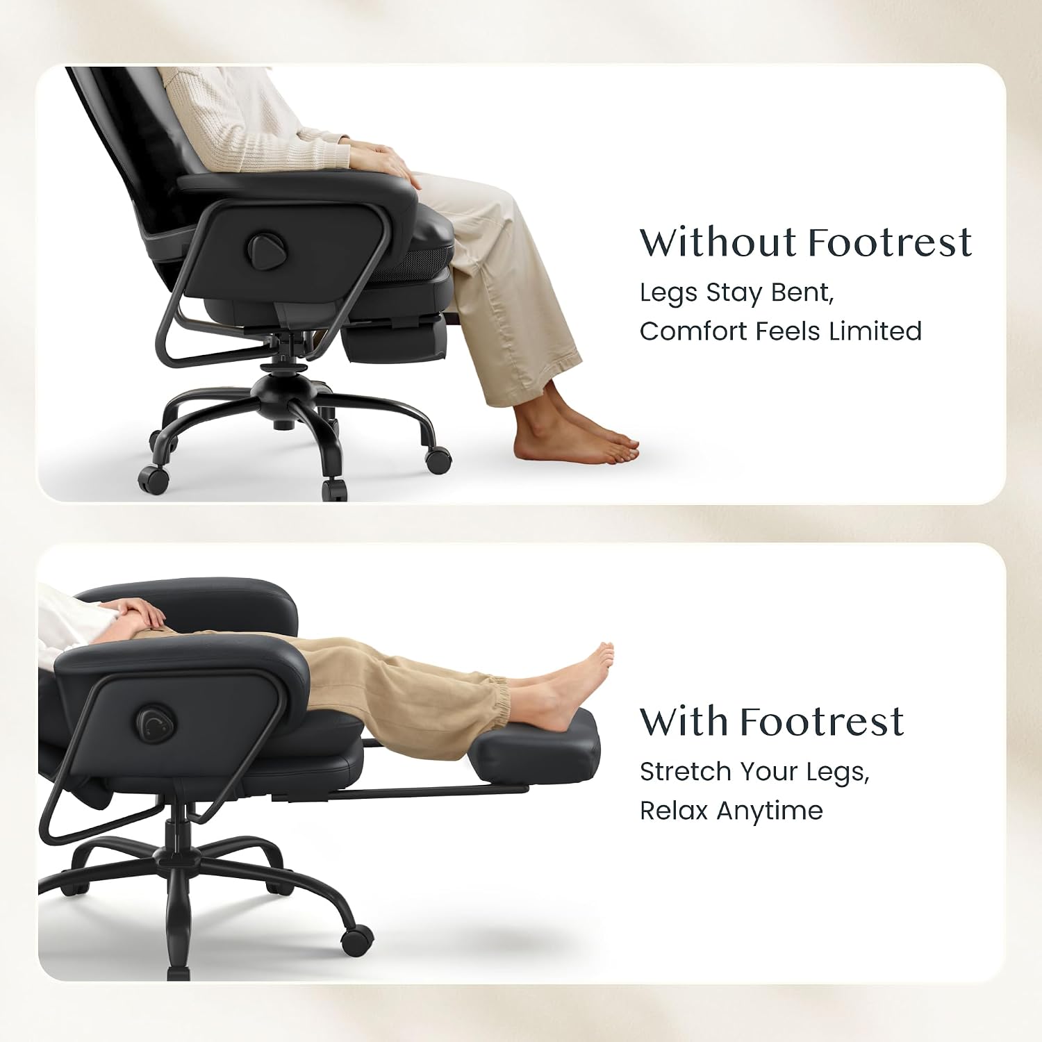 Thumbnail 6 de FLEXISPOT Cloudrest Chaise ergonomique 160°