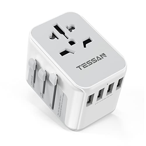 TESSAN Adaptador Enchufe Universal 2500W