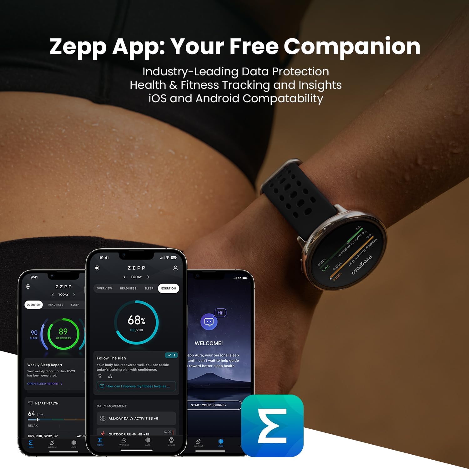 Thumbnail 6 de Amazfit Active 2 Smart Watch 44mm with GPS Maps and 160+ Sport Modes