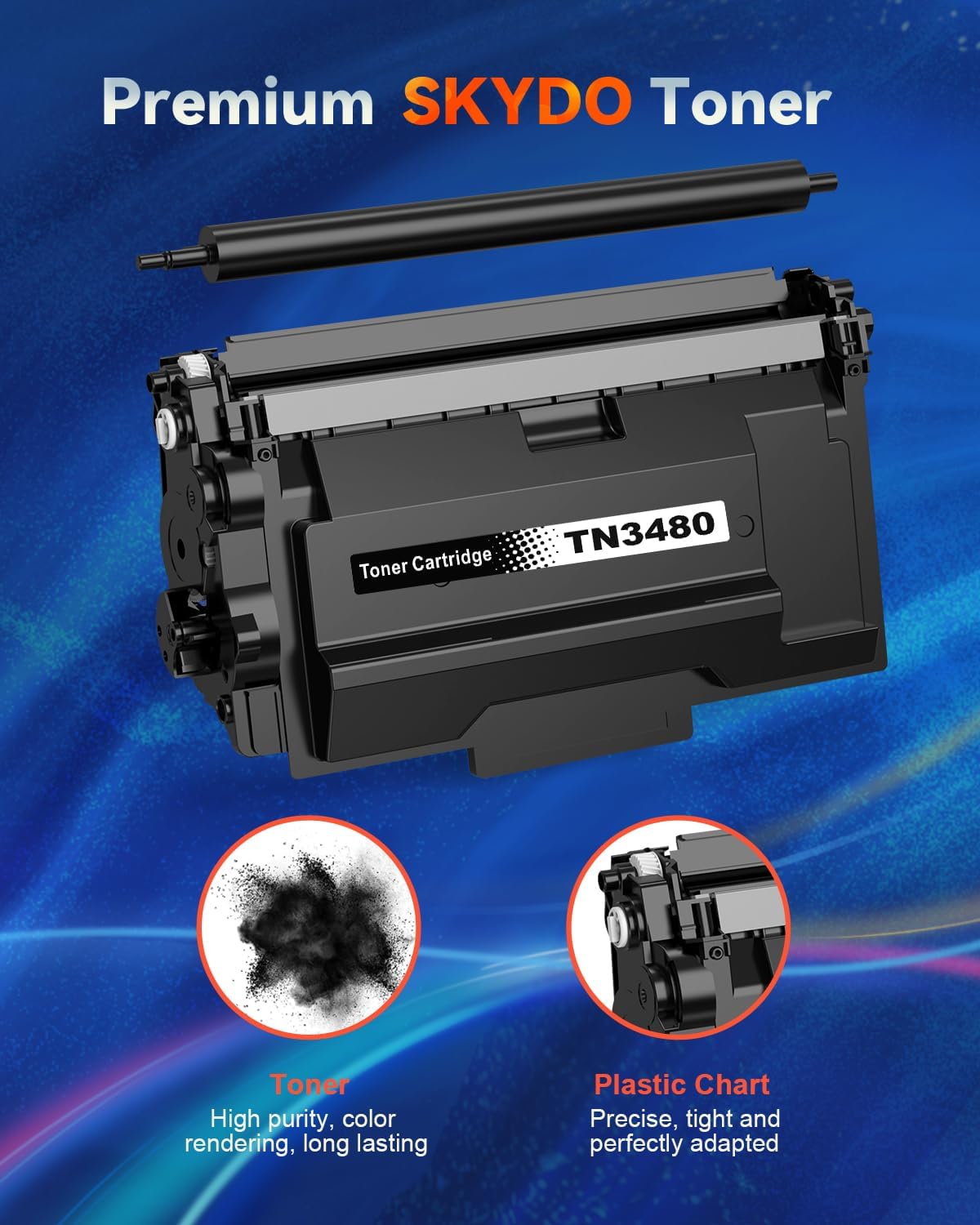 Detalle 2 de Skydo TN3480 toner compatibile 8000 pag. 🖨