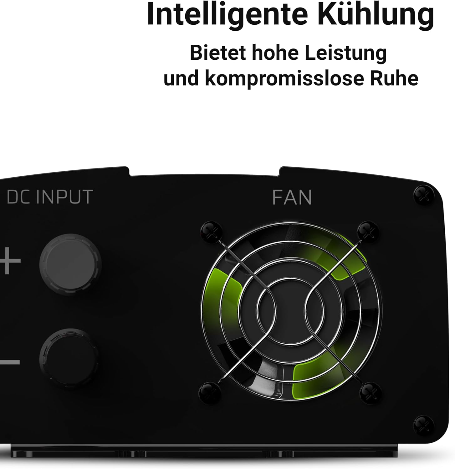 Detalle 2 de Green Cell 1000W Wechselrichter 12V auf 230V 🔌