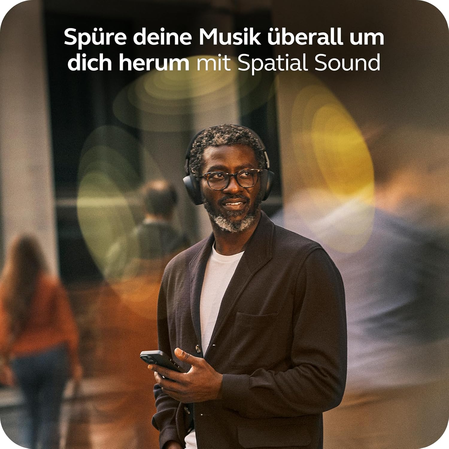 Thumbnail 6 de Jabra Evolve3 75 (MS) mit Link390c – Black: Headset für klare Sprache & adaptive Noise-Cancelling