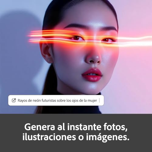 Detalle 2 de Adobe Photoshop + Adobe Firefly Pro: suscripción de 12 meses para edición fotográfica e IA creativa